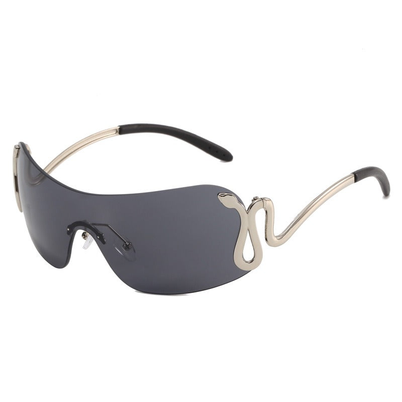 Gafas de sol personalizadas a la moda Y2K Milenio