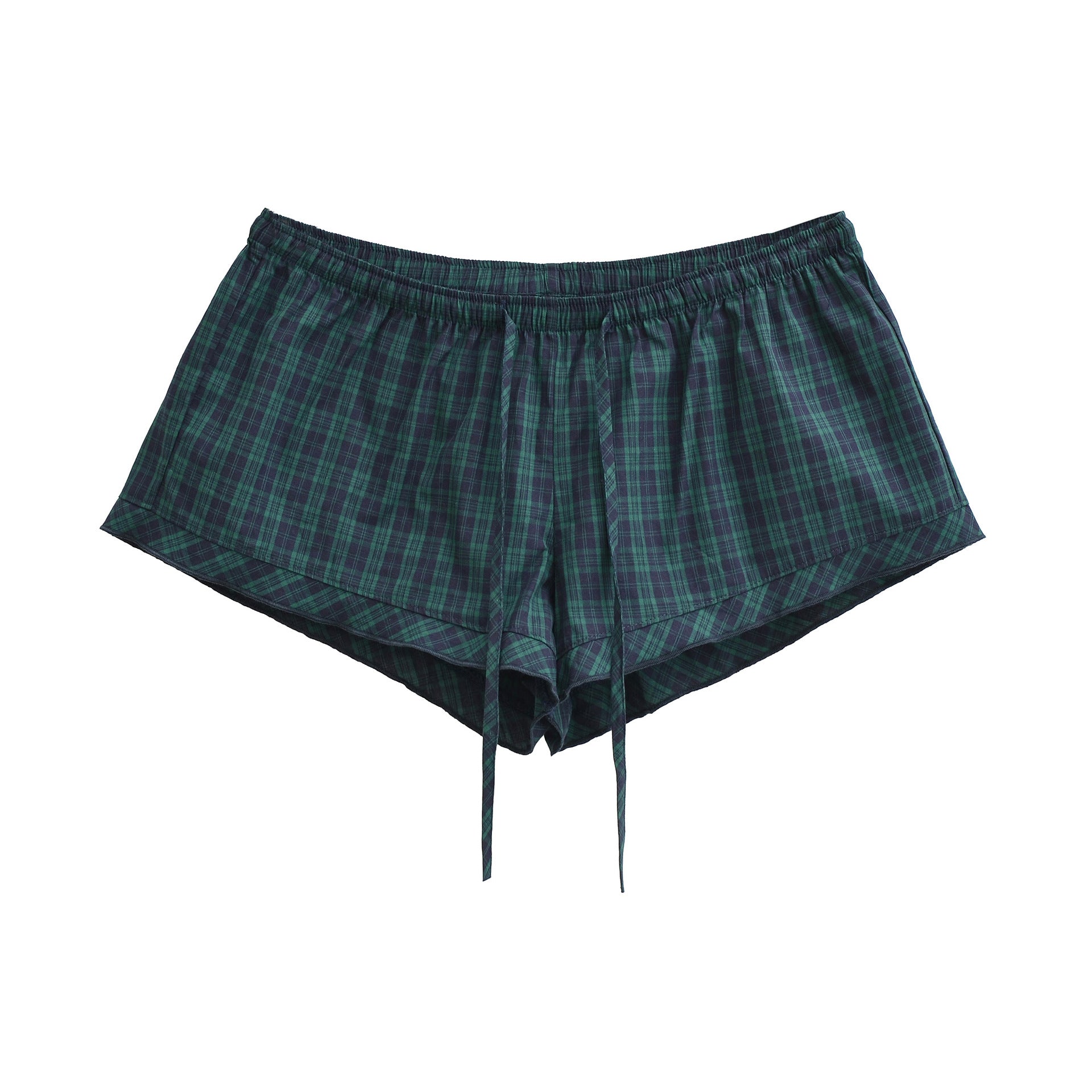 Elastic waist shorts