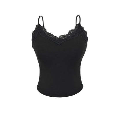 Slim lace camisole vest