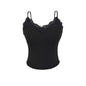 Slim lace camisole vest