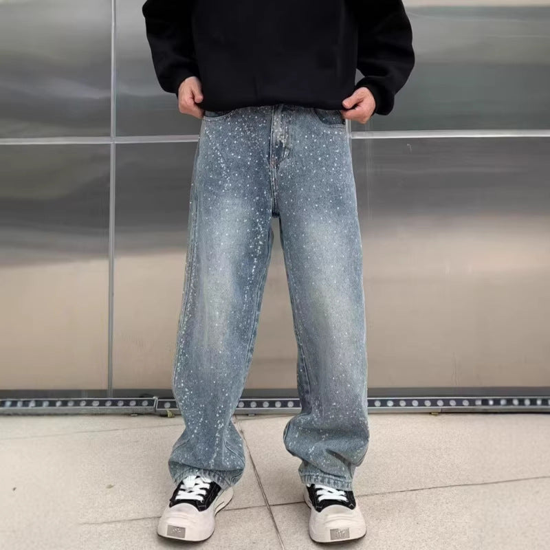 Pantalones de estrás