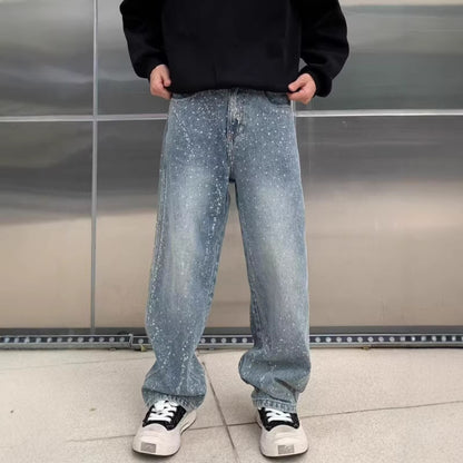 Pantalones de estrás