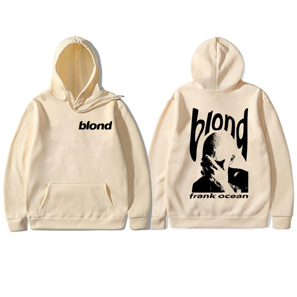 Frank Hip Hop Oversized Hoodie Ocean Vintage Sweatshirt