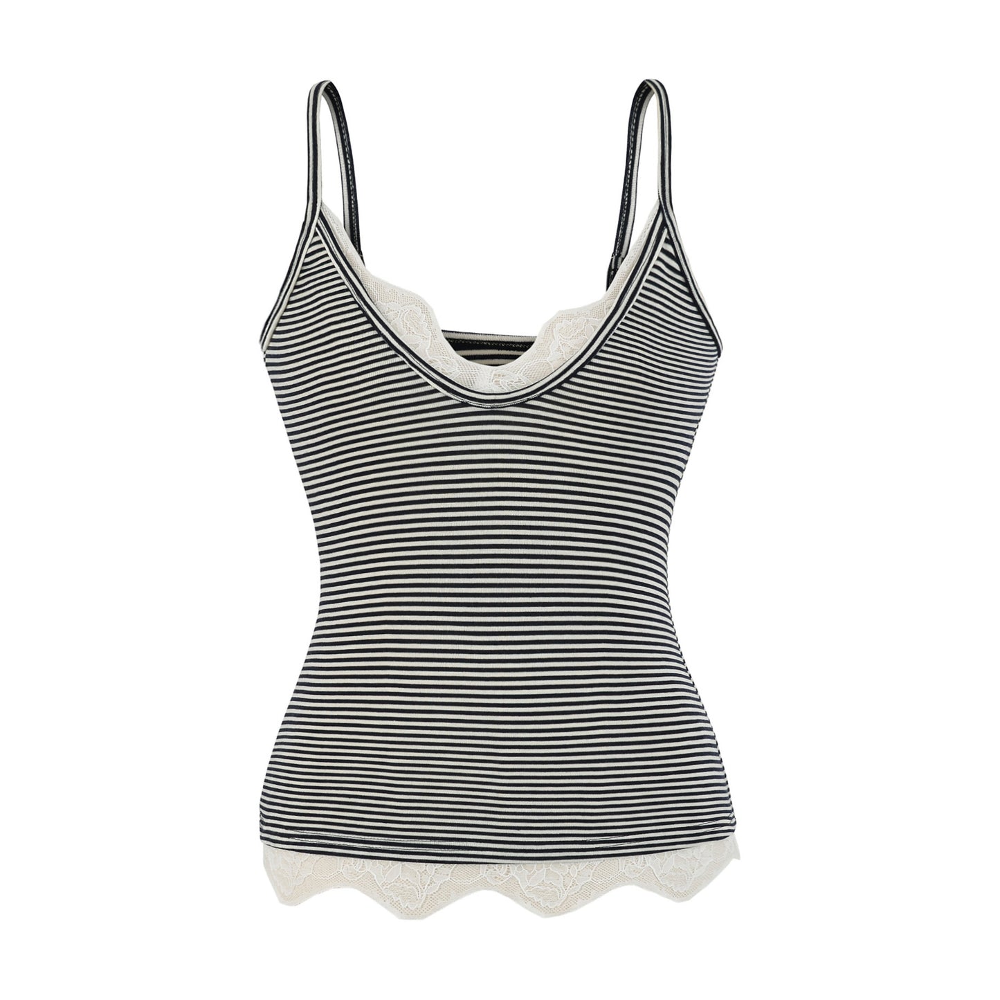 Sleeveless V-neck T-shirt