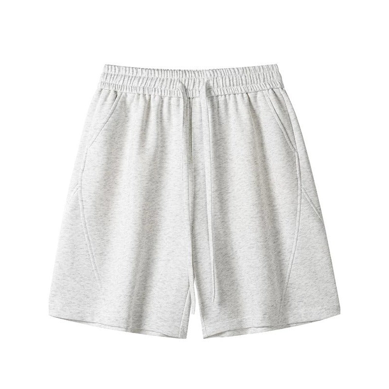 Pantalones cortos deportivos casuales holgados, Pantalones de cinco paneles de talla grande