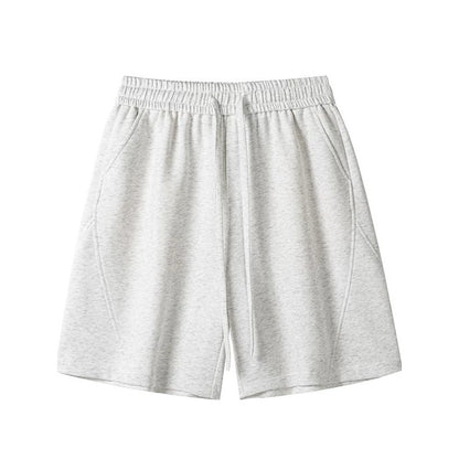 Pantalones cortos deportivos casuales holgados, Pantalones de cinco paneles de talla grande