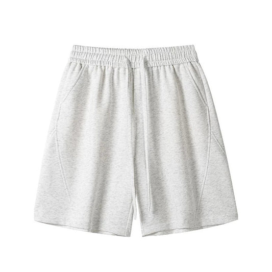 Pantalones cortos deportivos casuales holgados, Pantalones de cinco paneles de talla grande