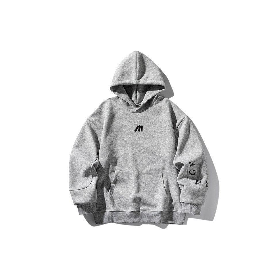 Casual Campus Style Hoodie  Loose Fit Hooded Sweatshirt