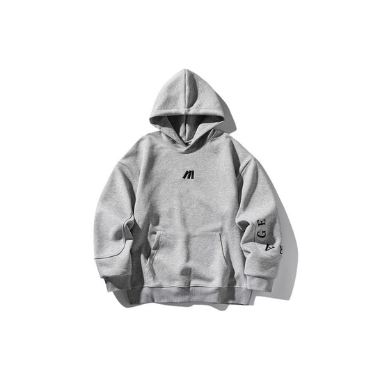 Casual Campus Style Hoodie  Loose Fit Hooded Sweatshirt