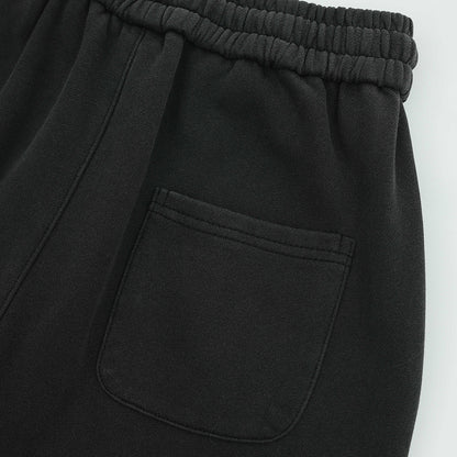 Drawstring sports sweatpants