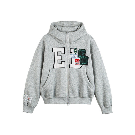 Oversized Zipper Hoodie