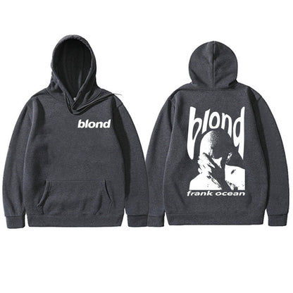 Frank Hip Hop Oversized Hoodie Ocean Vintage Sweatshirt