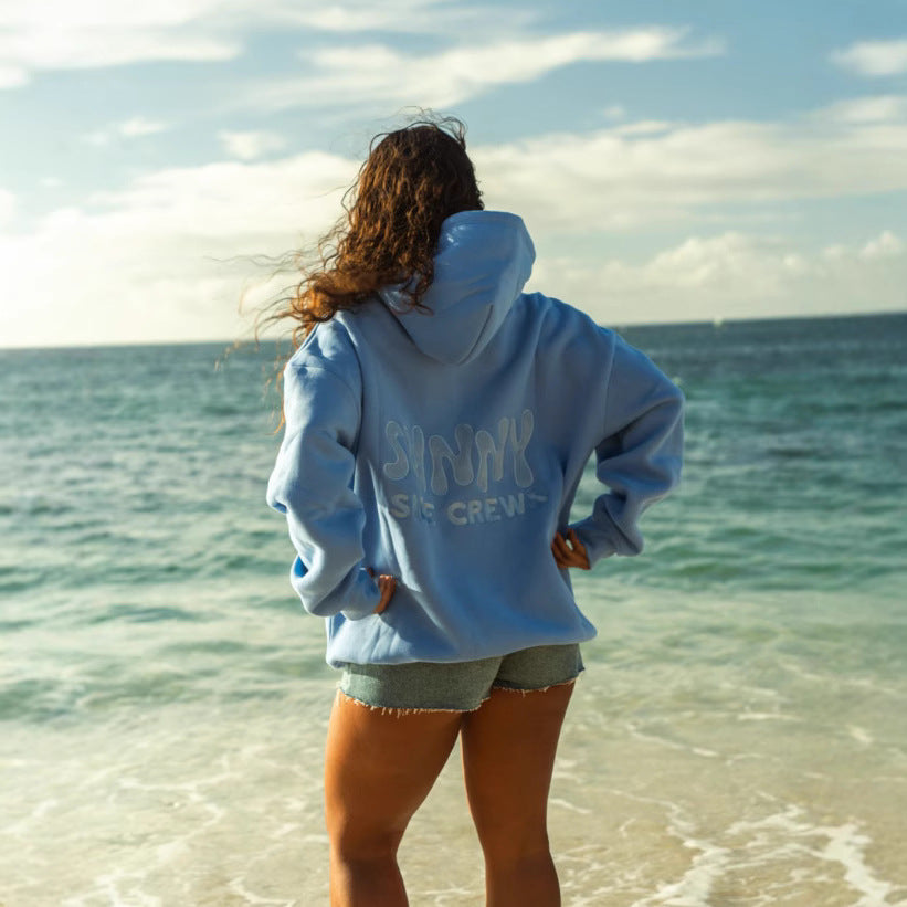 Hot Selling New Arrival Women's  Long Sleeve Crew Neck Printed Hoodie S-5XL
