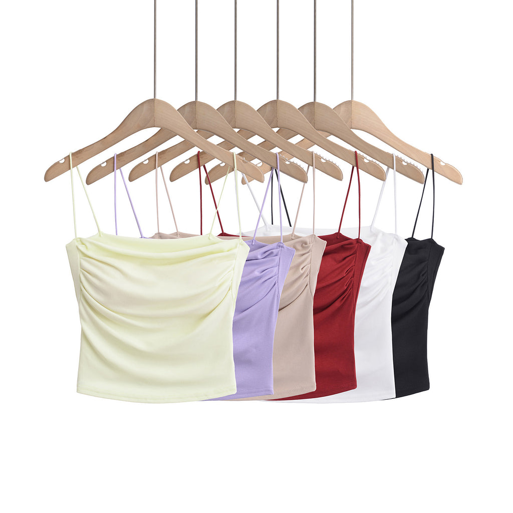 Small tank top with chest cushion