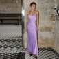 Vestido sexy de color sólido Vestido sexy para mujer