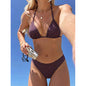 Bikini con estampado de lunares