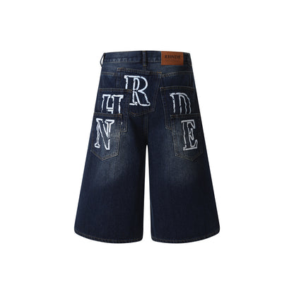 Pantalones cortos vaqueros de trabajo