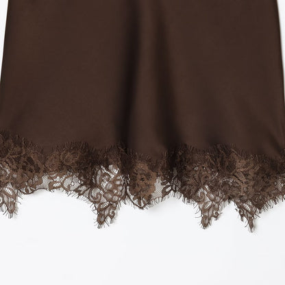 Vestido lencero de tirantes