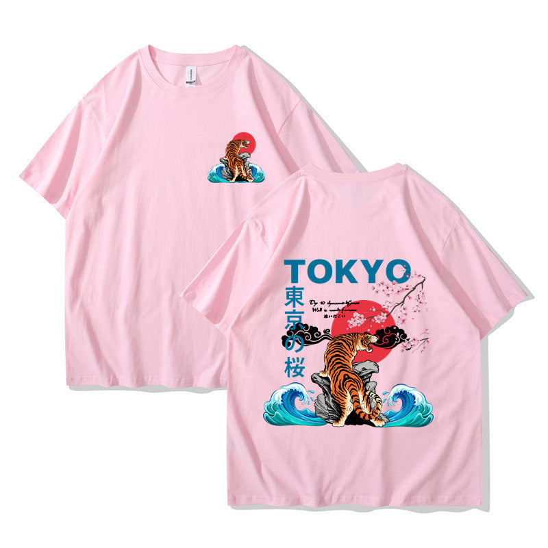 Japan Tokyo Harajuku T-Shirt Oversized HipHop Setwear