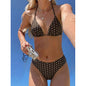 Bikini con estampado de lunares