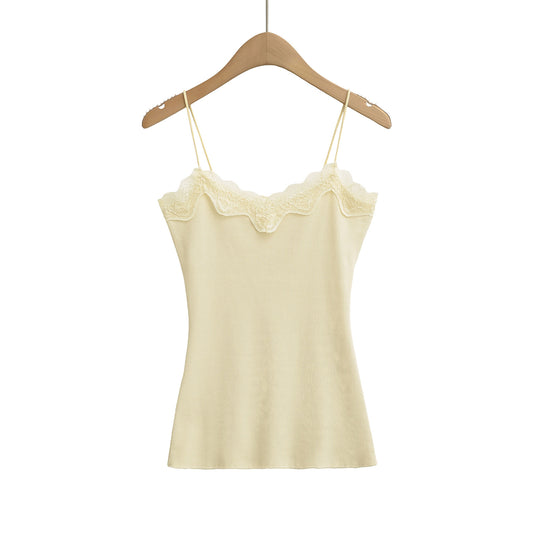 Slimming Lace Trim Camisole