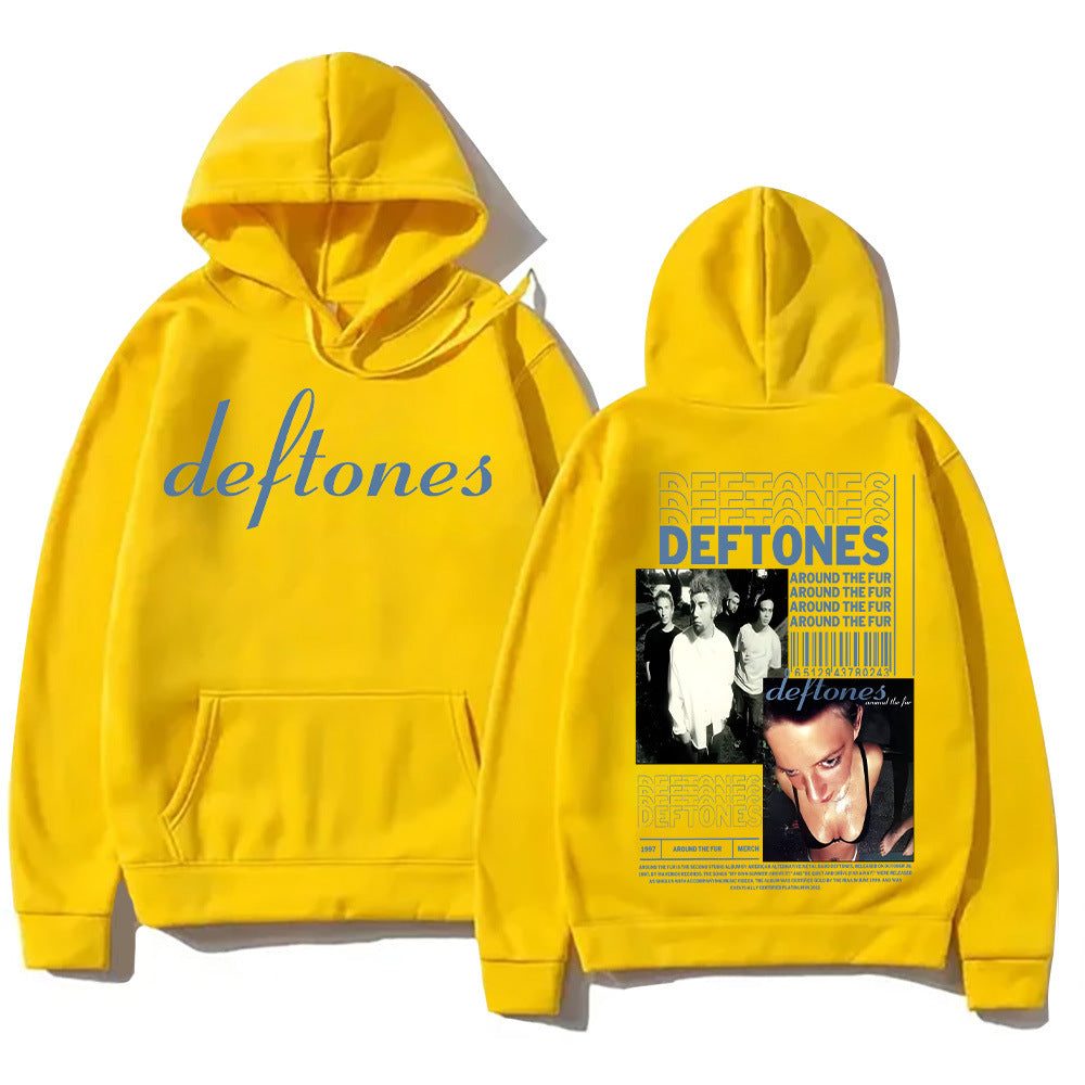 Deftones Sudadera con Capucha Estampado del Álbum Around The Fur Ropa de Hombre Clase
