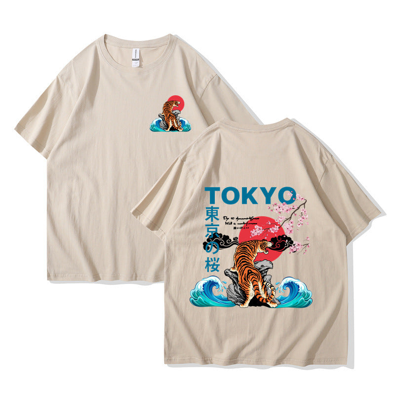 Japan Tokyo Harajuku T-Shirt Oversized HipHop Setwear