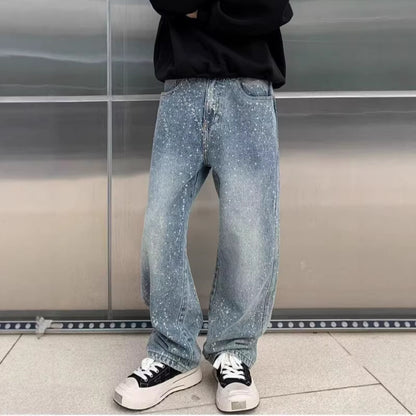 Pantalones de estrás