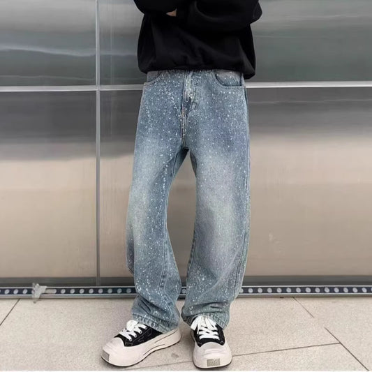 Pantalones de estrás