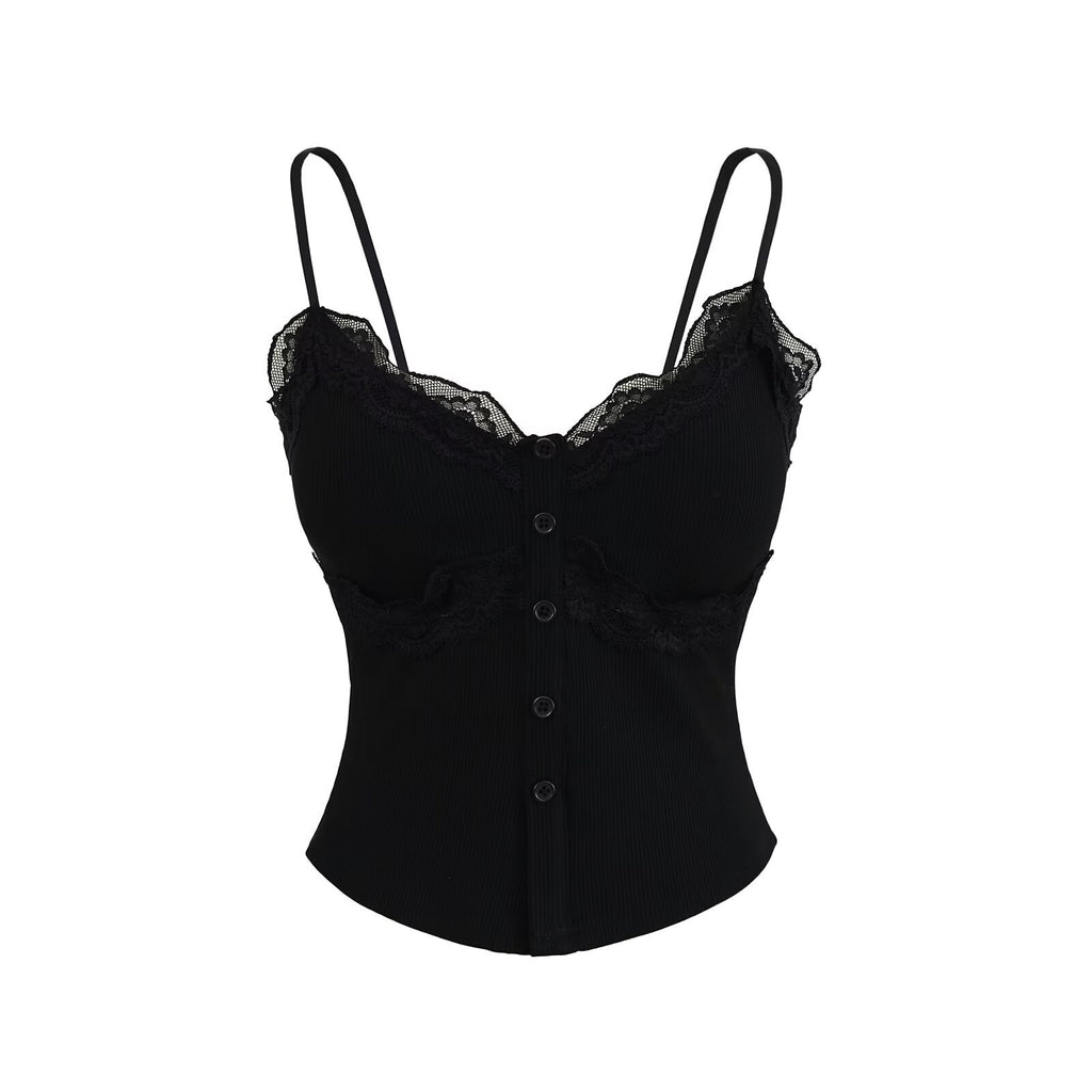 Lace lace suspender