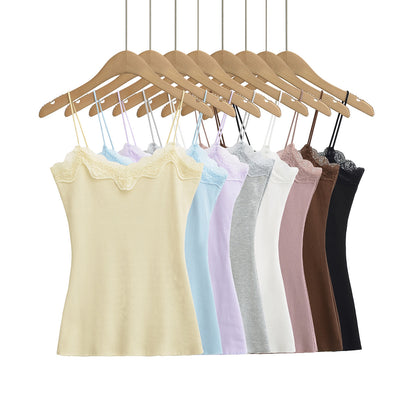 Slimming Lace Trim Camisole