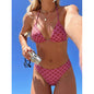 Bikini con estampado de lunares