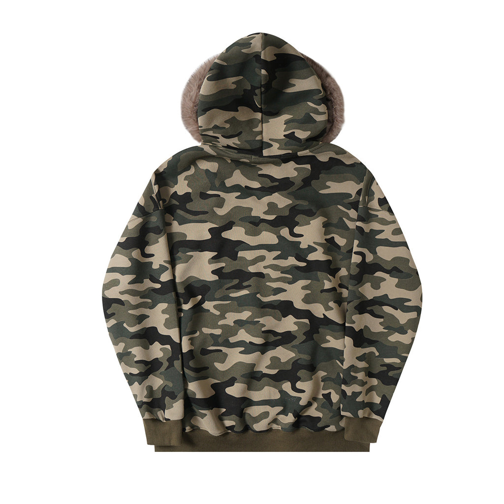 zip-up hoodie