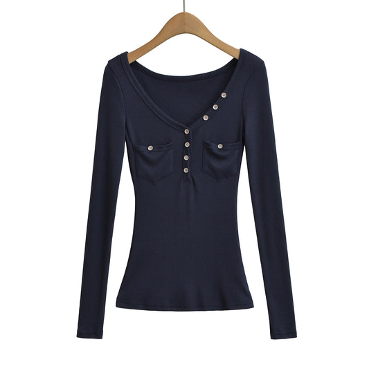 Slim Long Sleeve Fitted Inner T-Shirt
