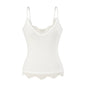 Sleeveless V-neck T-shirt