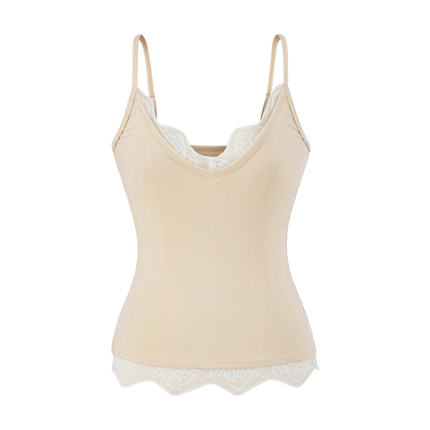 Sleeveless V-neck T-shirt