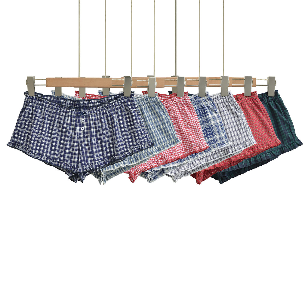 Elastic waist shorts