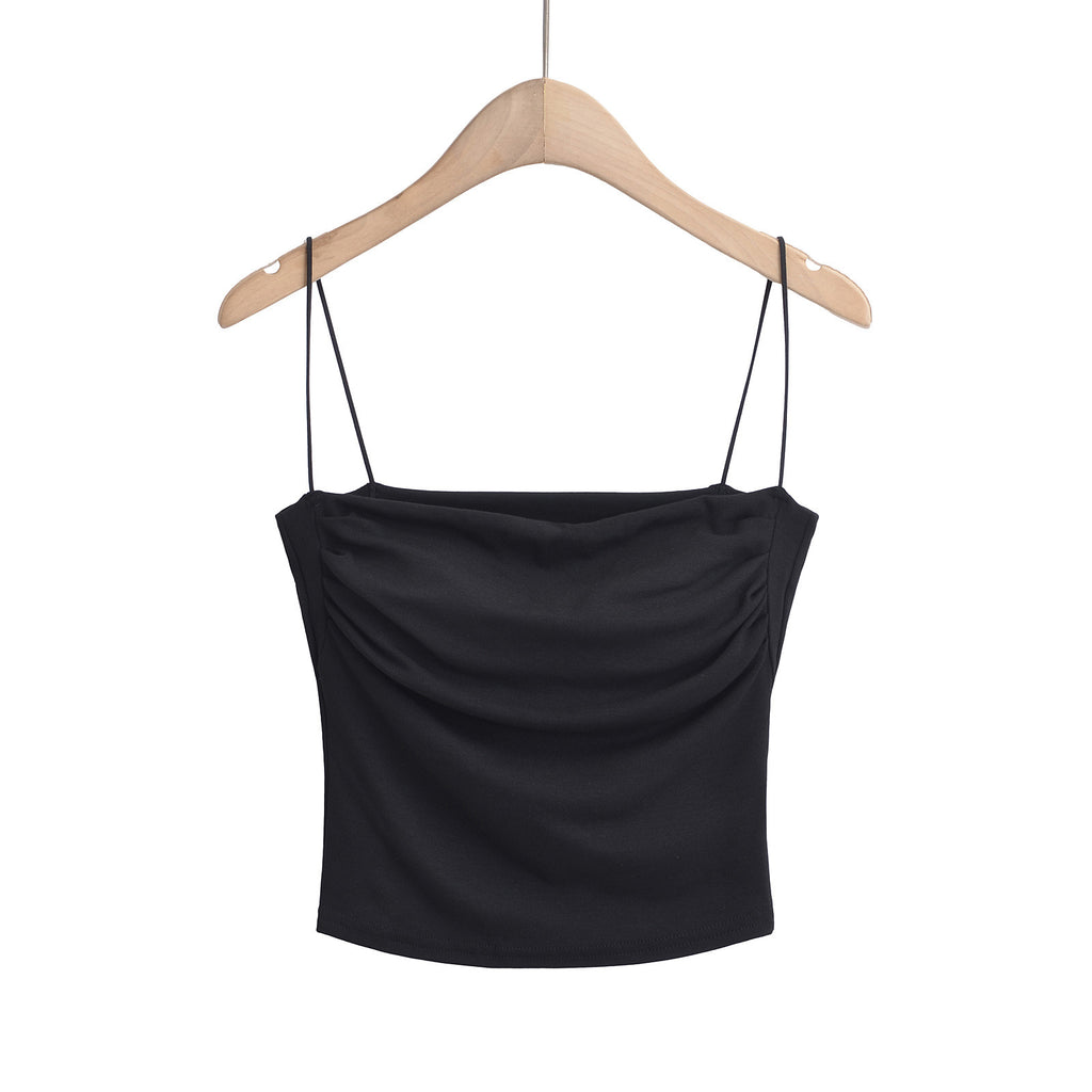 Small tank top with chest cushion