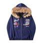 sudadera con capucha y cremallera