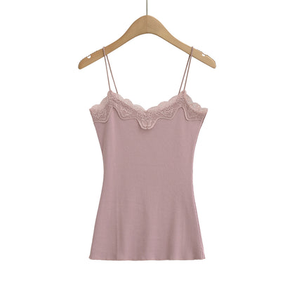 Slimming Lace Trim Camisole