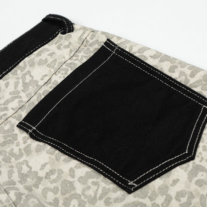 Pantalones cortos de mezclilla holgados High Street