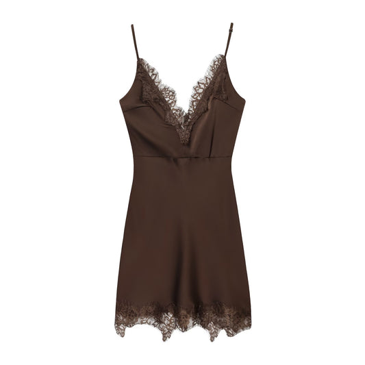 Vestido lencero de tirantes