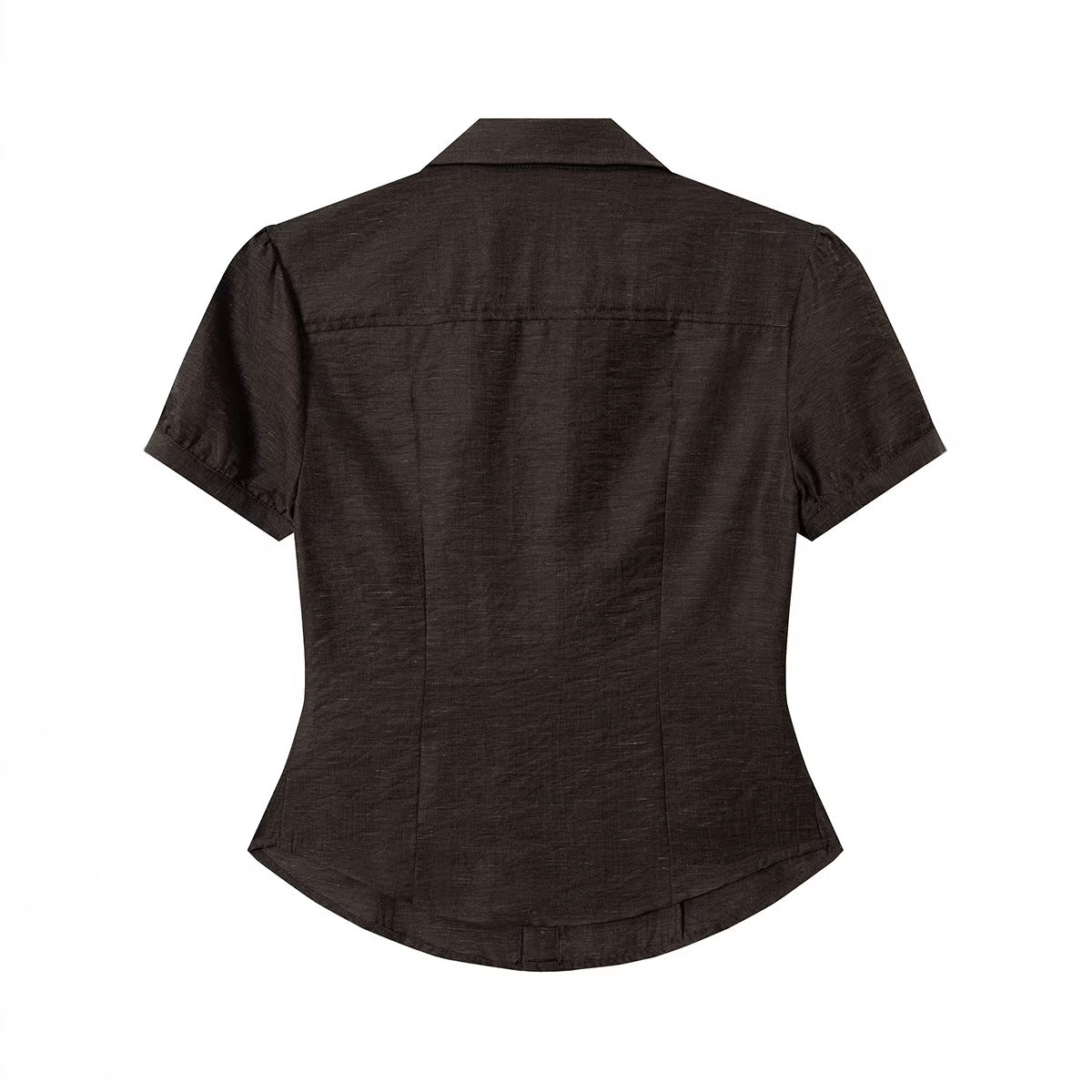 V-neck short sleeved shirt
