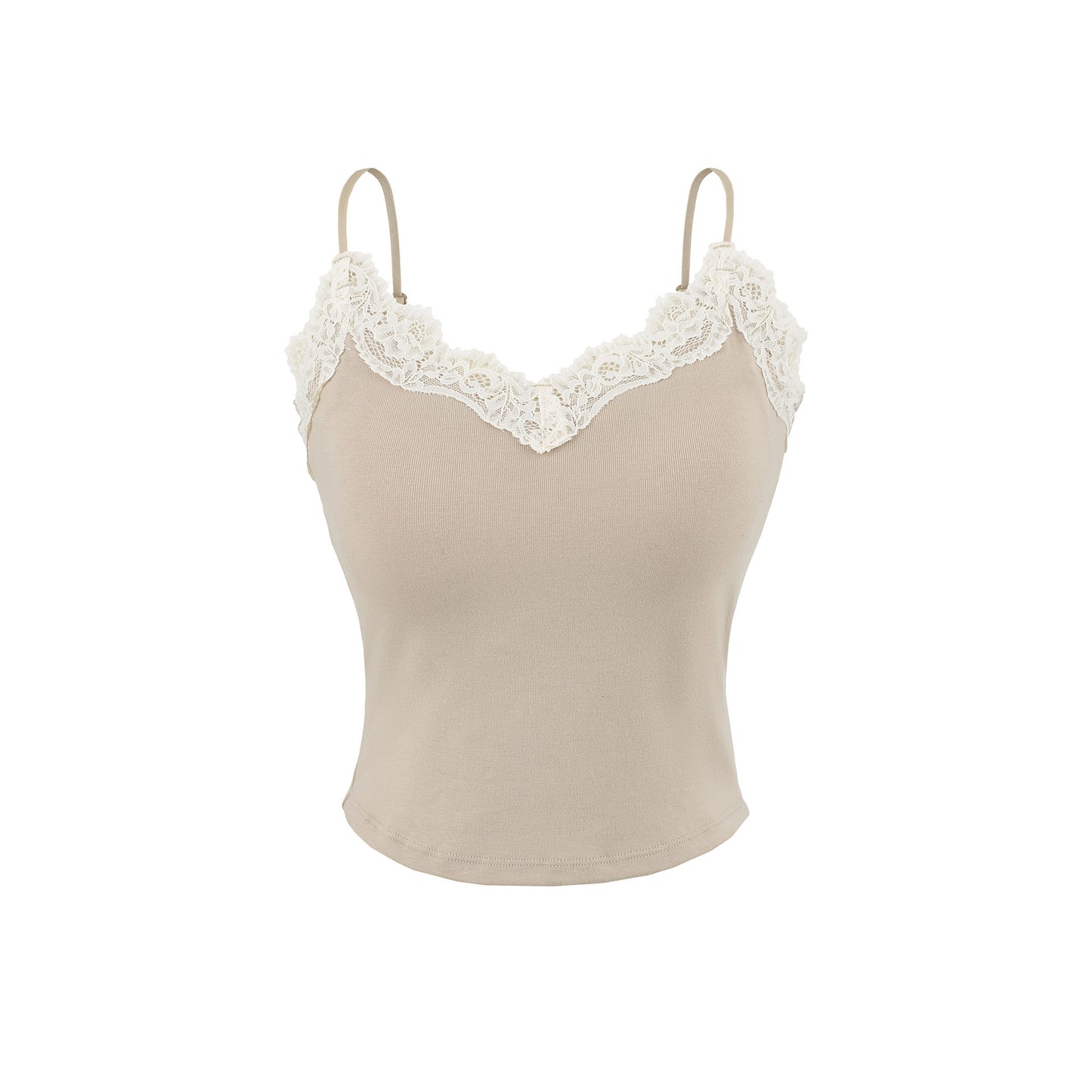 Slim lace camisole vest