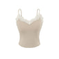 Slim lace camisole vest