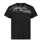 Water grass writing English letter printed short sleeved T-shirt