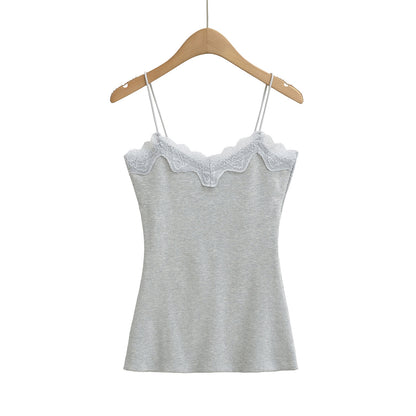 Slimming Lace Trim Camisole