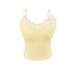 Slim lace camisole vest