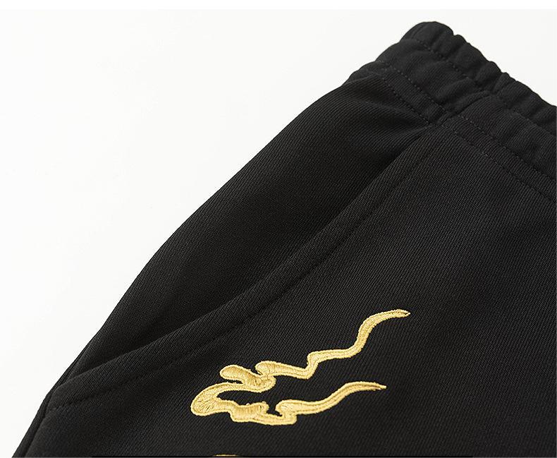 Kylin embroidered shorts summer thin cotton sanitary pants casual summer fashion straight 5 point trousers
