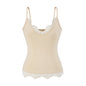 Sleeveless V-neck T-shirt